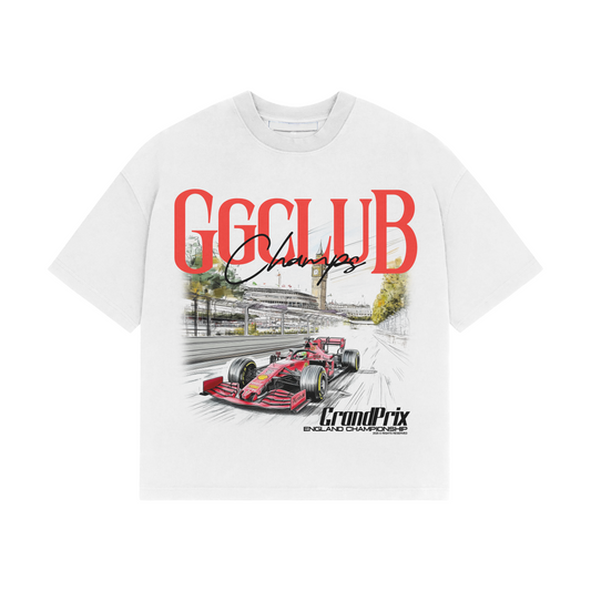 GG CLUB - GRANDPRIX WHITE T-SHIRT