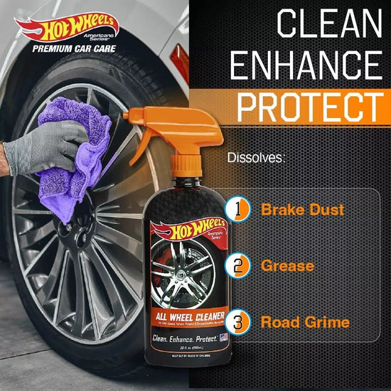 Wheel Cleaner - HOT WHEELS (2 Bottles)