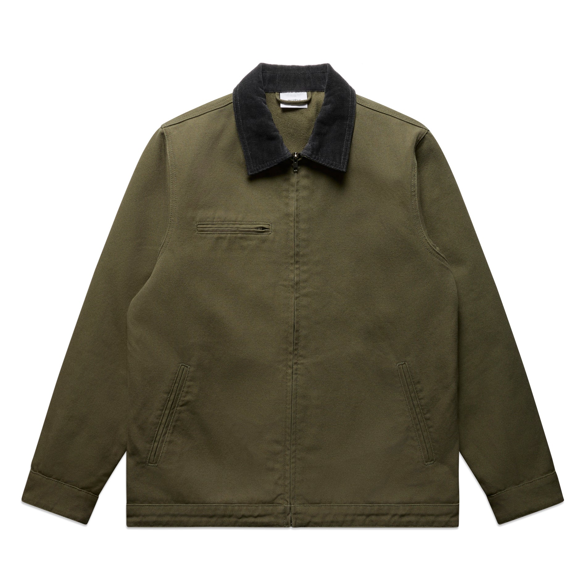 CANVAS COLLAR JACKET GREEN - 75X ENTRIES