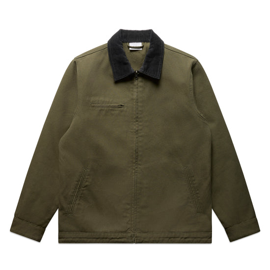 CANVAS COLLAR JACKET GREEN - 75X ENTRIES
