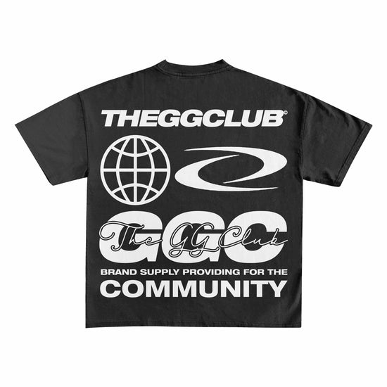 THE GG CLUB - GGC BLACK T-SHIRT