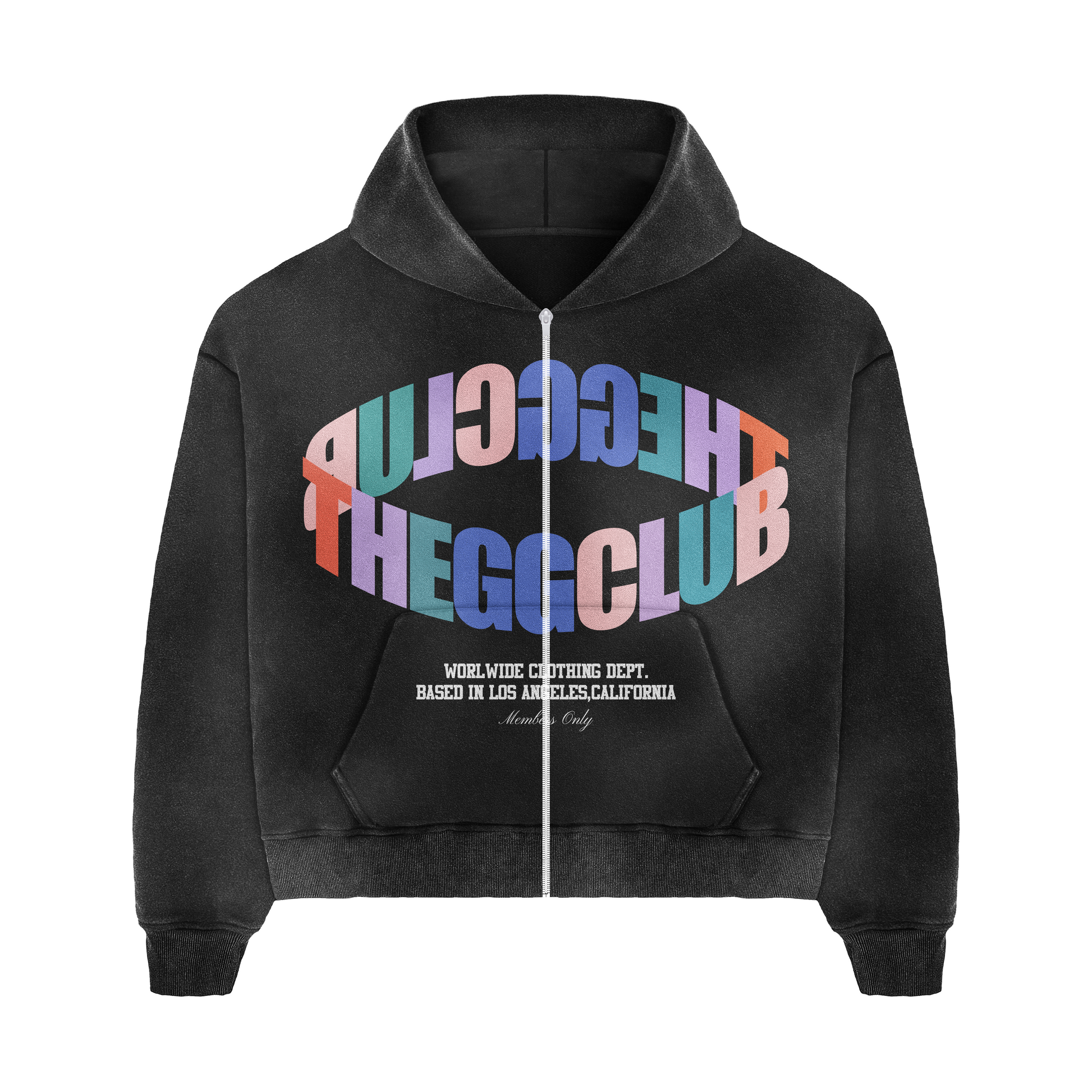 THE GG CLUB - MULTICOLOR ZIP UP
