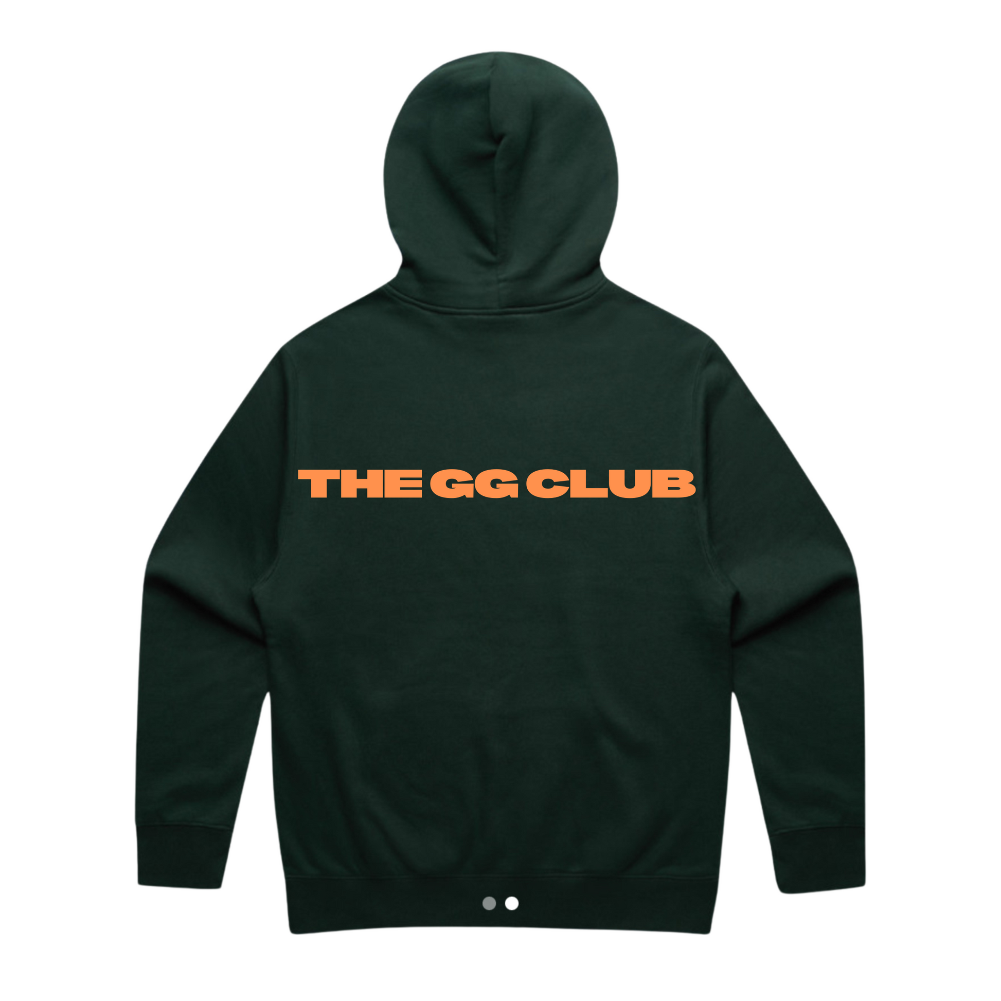 THE GG CLUB - PINE GREEN HOODIE