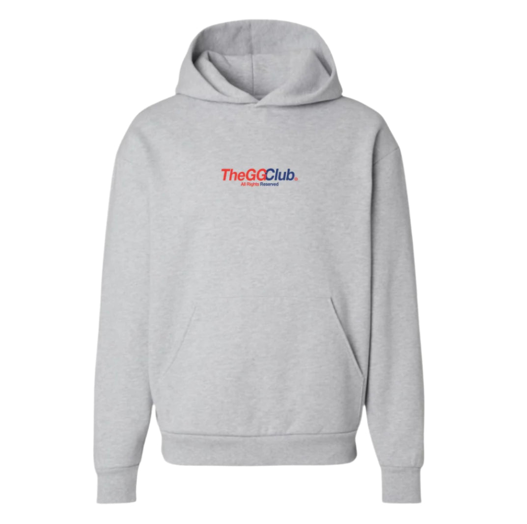 THE GG CLUB - FLAME GREY HOODIE