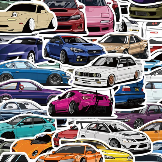 50pc Car Sticker Set