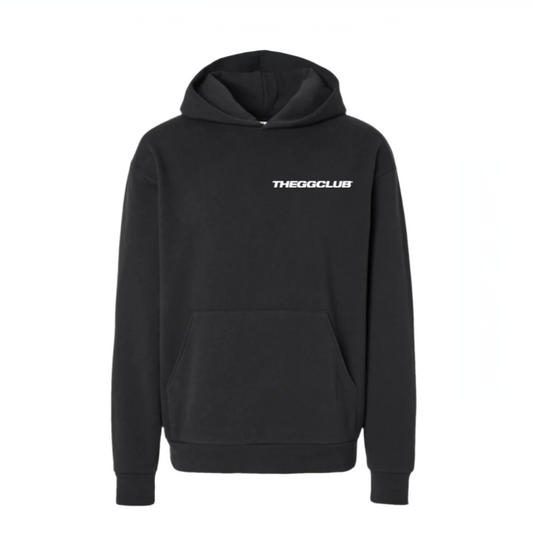 THE GG CLUB - GGC BLACK HOODIE
