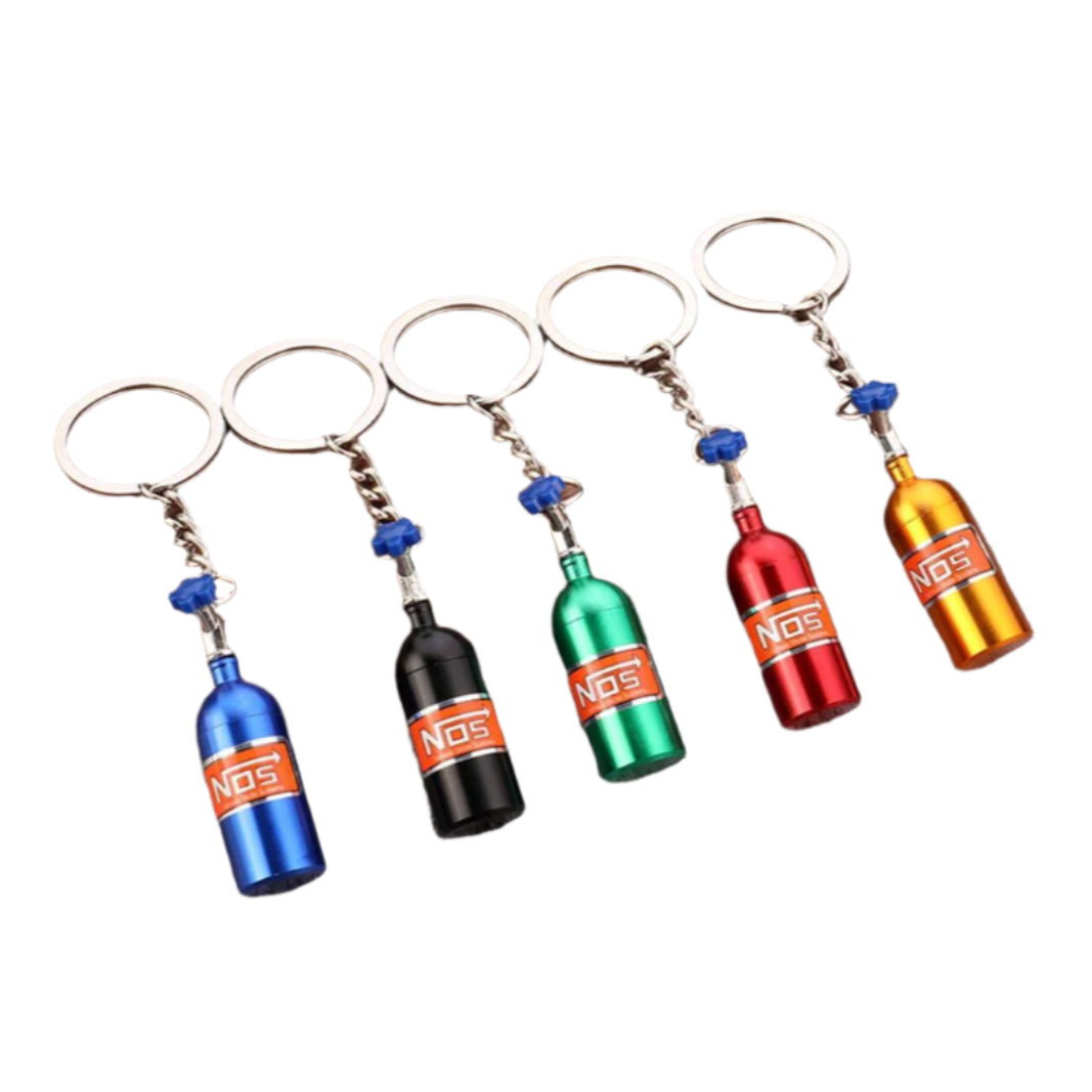 NOS Bottle Keychain