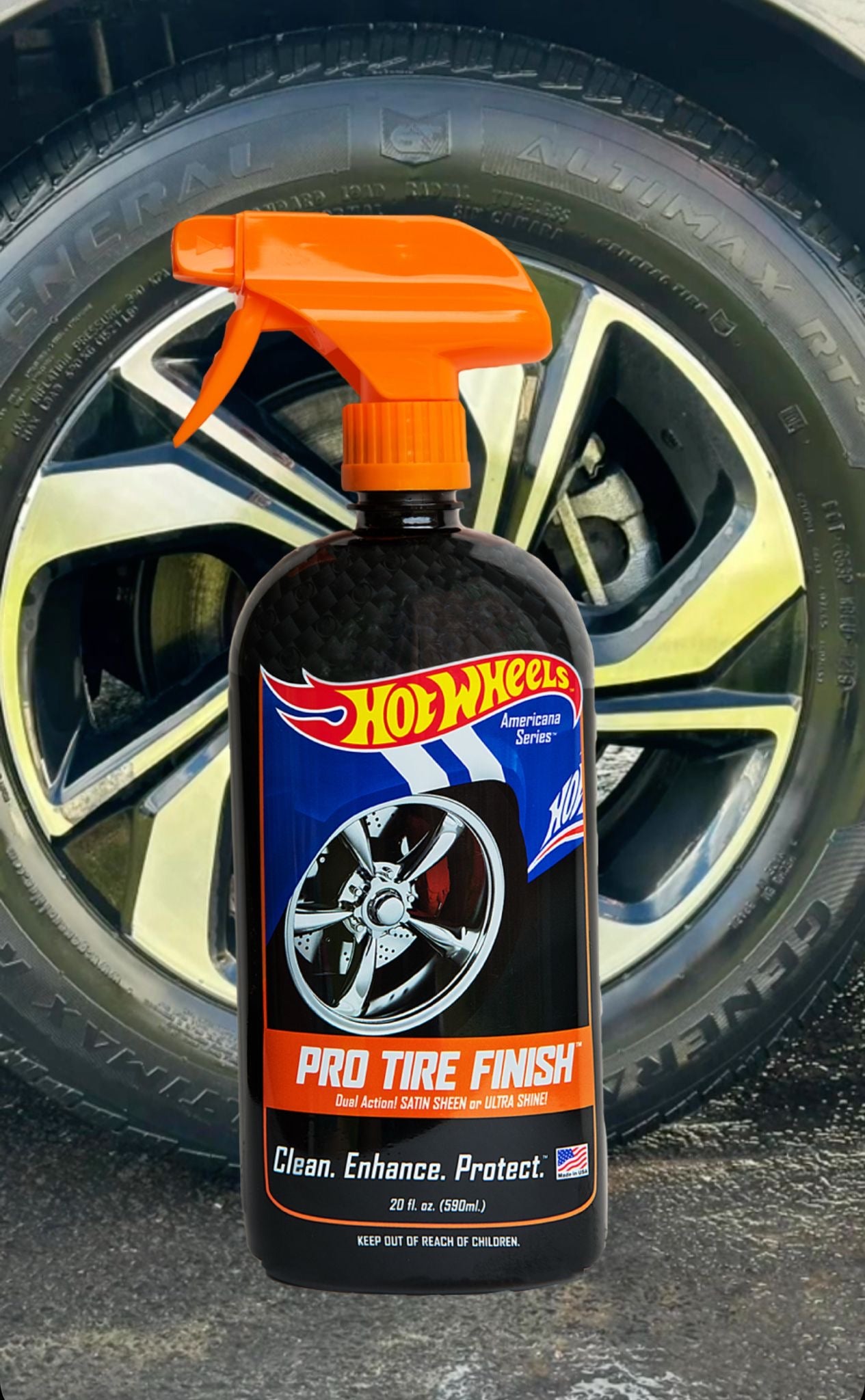 Pro Tire Cleaner - HOT WHEELS (2 Bottles)